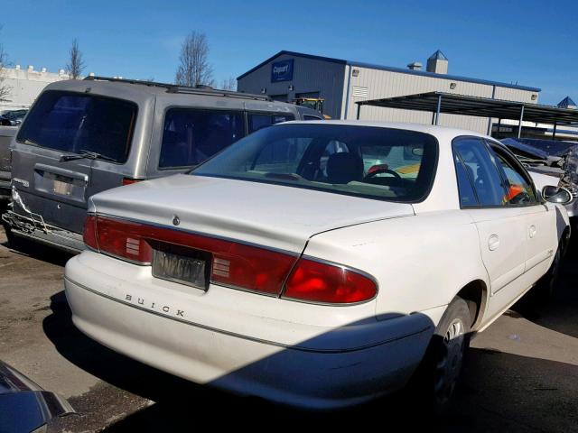 2G4WS52J311300205 - 2001 BUICK CENTURY CU WHITE photo 4