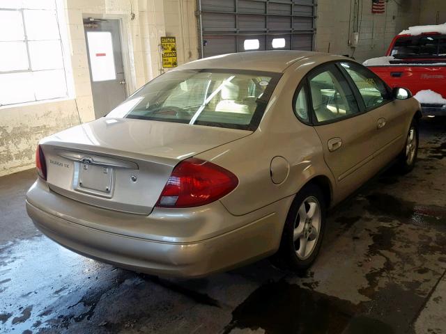 1FAFP55S0YG177248 - 2000 FORD TAURUS SES GOLD photo 4