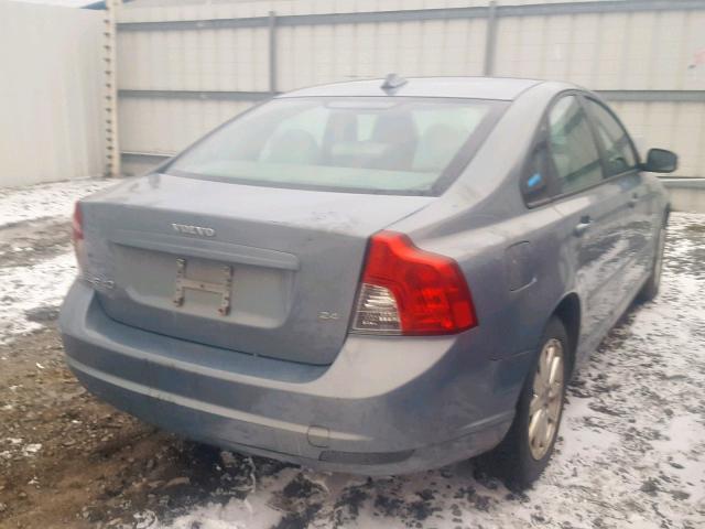 YV1MS390382395334 - 2008 VOLVO S40 2.4I BLUE photo 4