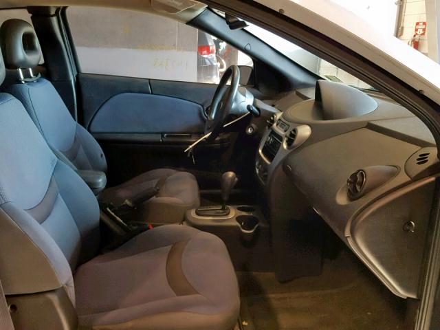 1G8AN12F04Z156449 - 2004 SATURN ION LEVEL SILVER photo 5
