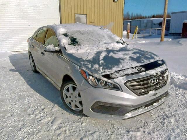 5NPE34AF8FH251156 - 2015 HYUNDAI SONATA SPO SILVER photo 1