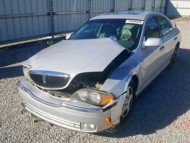 1LNHM86S11Y605657 - 2001 LINCOLN LS SILVER photo 2