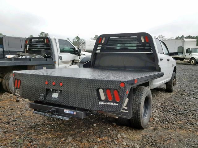 3D6WF4CL3BG525357 - 2011 DODGE RAM 3500 S WHITE photo 4