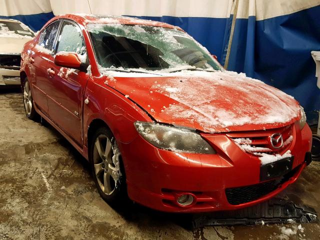 JM1BK323951220041 - 2005 MAZDA 3 S RED photo 1