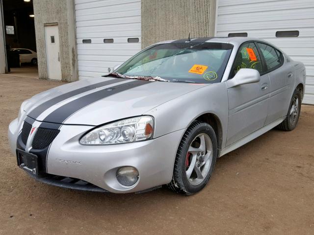 2G2WR524741139635 - 2004 PONTIAC GRAND PRIX SILVER photo 2