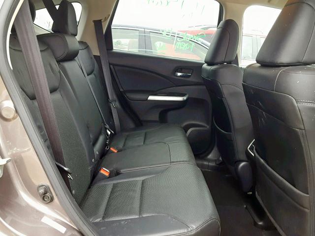 5J6RM4H70FL002773 - 2015 HONDA CR-V EXL GRAY photo 6