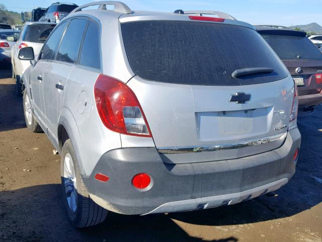 3GNAL2EK4DS603458 - 2013 CHEVROLET CAPTIVA LS 银色 照片 3