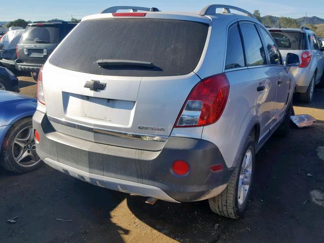 3GNAL2EK4DS603458 - 2013 CHEVROLET CAPTIVA LS 银色 照片 4