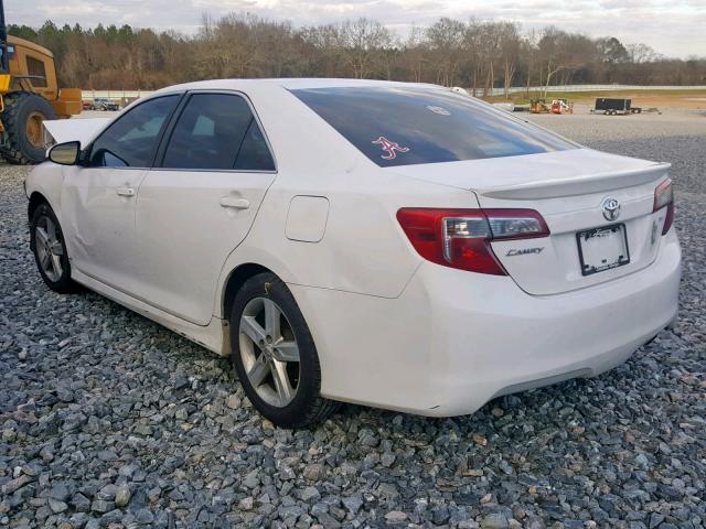 4T1BF1FK6DU653190 - 2013 TOYOTA CAMRY L WHITE photo 3