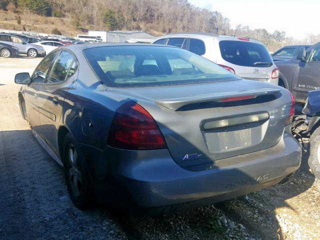 2G2WP552071101653 - 2007 PONTIAC GRAND PRIX GRAY photo 3