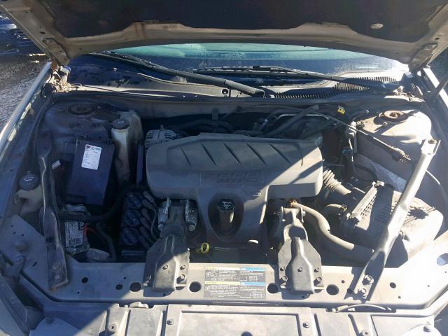 2G2WP552071101653 - 2007 PONTIAC GRAND PRIX GRAY photo 7