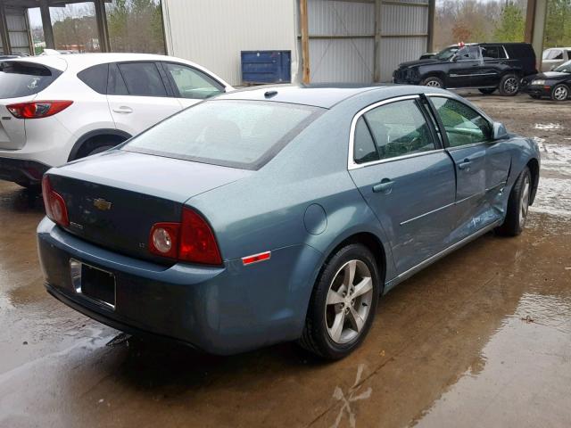 1G1ZJ57B394145301 - 2009 CHEVROLET MALIBU 2LT GREEN photo 4