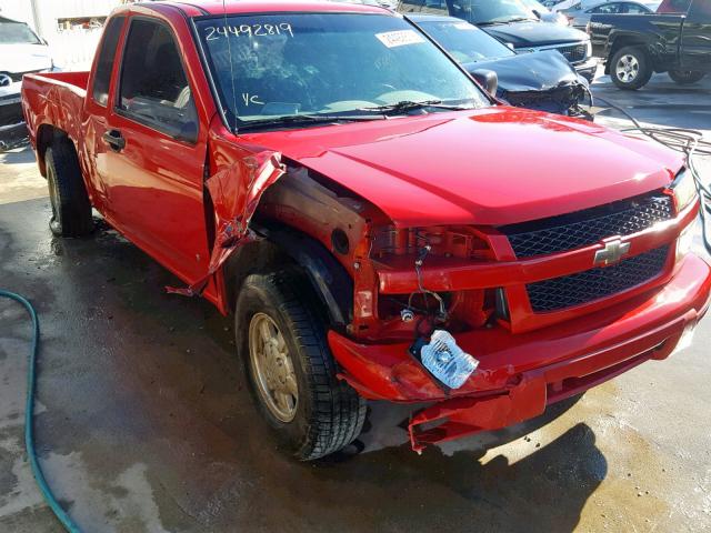 1GCCS199278212005 - 2007 CHEVROLET COLORADO RED photo 1