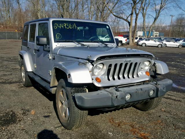 1J4GA59147L217090 - 2007 JEEP WRANGLER S SILVER photo 1