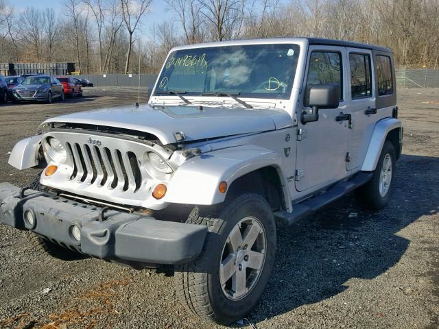 1J4GA59147L217090 - 2007 JEEP WRANGLER S SILVER photo 2