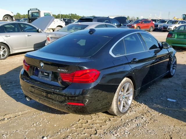 WBA4J1C51JBG78354 - 2018 BMW 430I GRAN BLACK photo 4