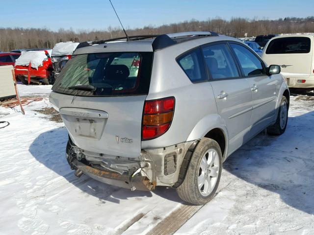 5Y2SM62864Z467458 - 2004 PONTIAC VIBE GRAY photo 4