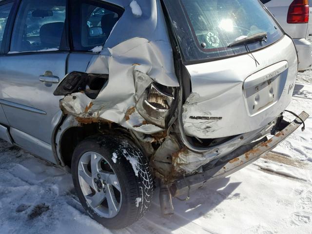 5Y2SM62864Z467458 - 2004 PONTIAC VIBE GRAY photo 9