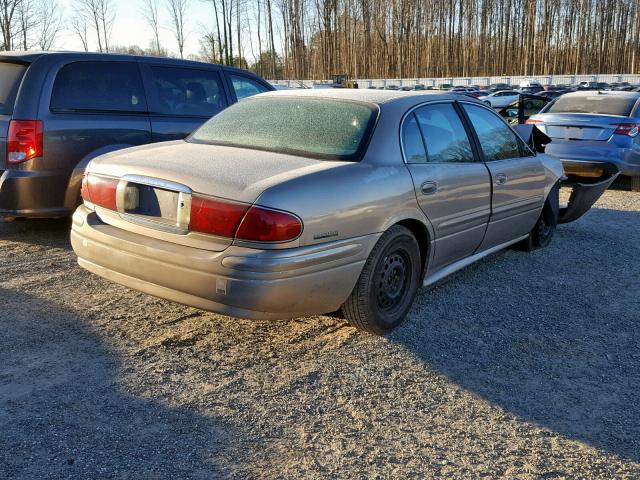 1G4HP54K72U234232 - 2002 BUICK LESABRE CU BROWN photo 4