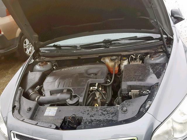 1G1ZH57B694101658 - 2009 CHEVROLET MALIBU 1LT GRAY photo 7