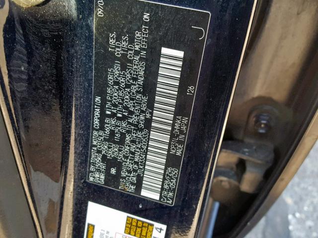 JTLKT334154005339 - 2005 TOYOTA SCION XB Көк фото 10