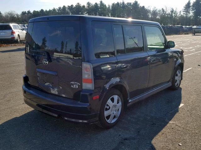JTLKT334154005339 - 2005 TOYOTA SCION XB Көк фото 4