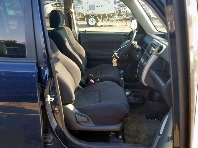 JTLKT334154005339 - 2005 TOYOTA SCION XB Көк фото 5