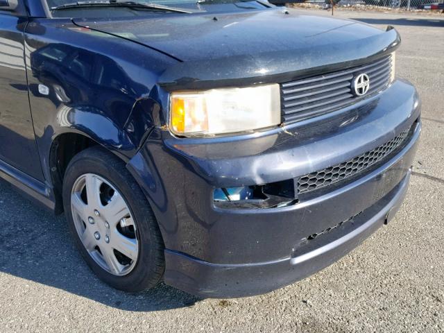 JTLKT334154005339 - 2005 TOYOTA SCION XB Көк фото 9