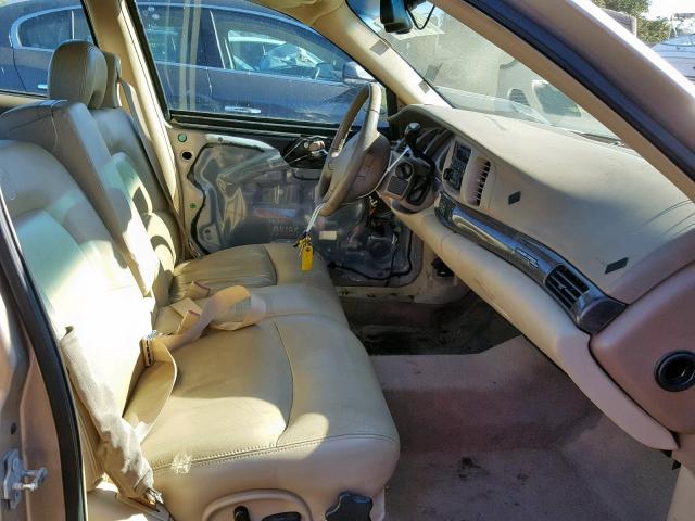 1G4HR54K65U174491 - 2005 BUICK LESABRE LI GOLD photo 5