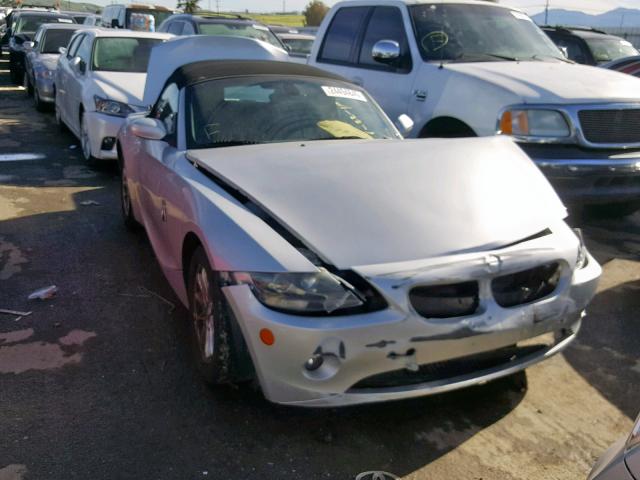 4USBT33545LS55114 - 2005 BMW Z4 2.5 SILVER photo 1