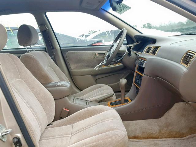 4T1BG22K5VU762749 - 1997 TOYOTA CAMRY CE TAN photo 5