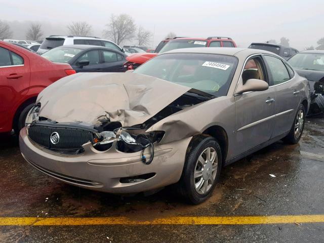 2G4WC552461123916 - 2006 BUICK LACROSSE C GOLD photo 2