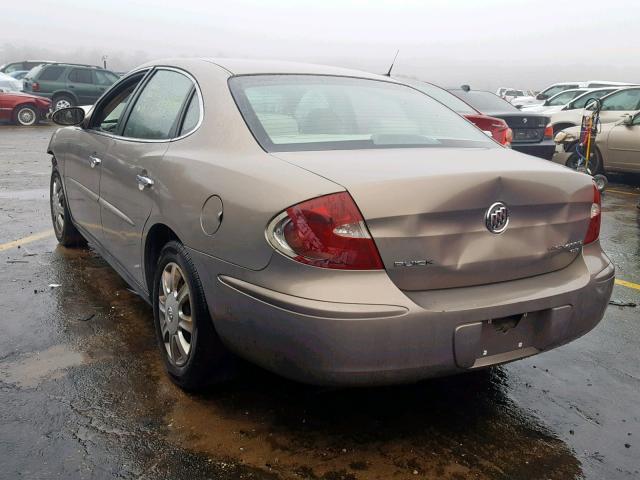 2G4WC552461123916 - 2006 BUICK LACROSSE C GOLD photo 3