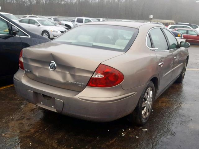 2G4WC552461123916 - 2006 BUICK LACROSSE C GOLD photo 4