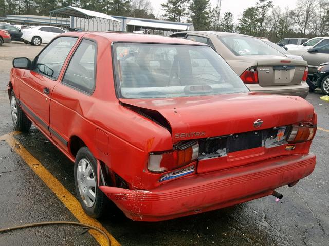 1N4EB32A0RC759871 - 1994 NISSAN SENTRA E RED photo 3