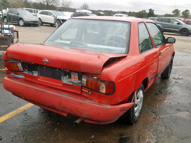 1N4EB32A0RC759871 - 1994 NISSAN SENTRA E RED photo 4