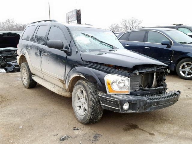 1D8HB58D05F587761 - 2005 DODGE DURANGO LI BLACK photo 1