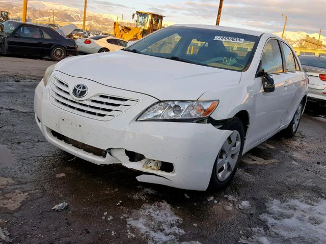 JTNBE46K293183385 - 2009 TOYOTA CAMRY BASE WHITE photo 2