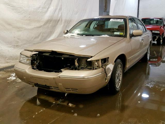 2MEFM74W3WX676702 - 1998 MERCURY GRAND MARQ TAN photo 2