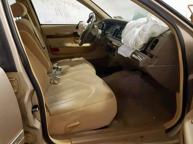 2MEFM74W3WX676702 - 1998 MERCURY GRAND MARQ TAN photo 5