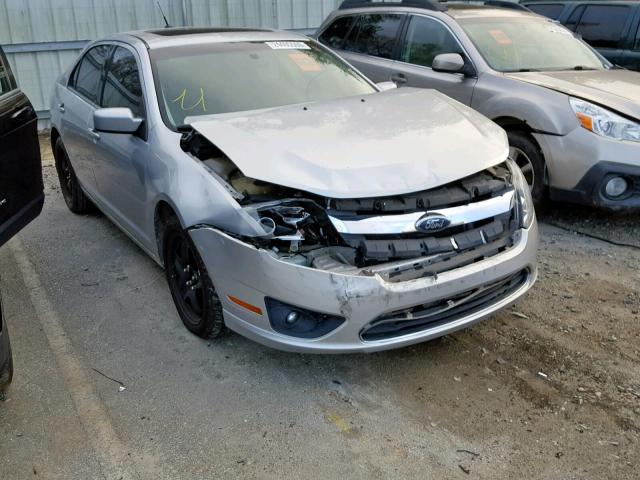 3FAHP0HG3AR100231 - 2010 FORD FUSION SE SILVER photo 1