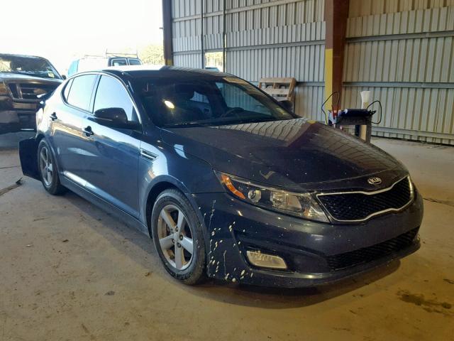 5XXGM4A73FG382747 - 2015 KIA OPTIMA LX BLUE photo 1