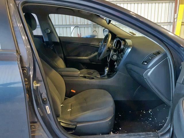 5XXGM4A73FG382747 - 2015 KIA OPTIMA LX BLUE photo 5