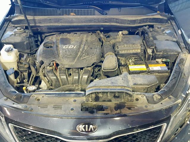 5XXGM4A73FG382747 - 2015 KIA OPTIMA LX BLUE photo 7