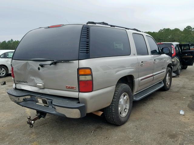 3GKEC16Z04G176058 - 2004 GMC YUKON XL C BEIGE photo 4