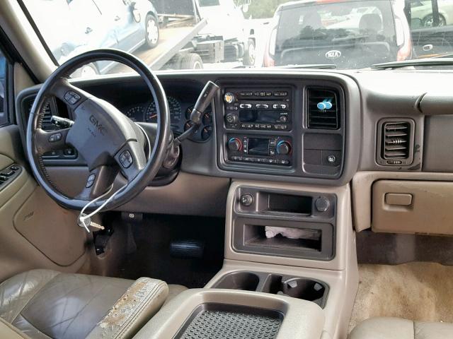 3GKEC16Z04G176058 - 2004 GMC YUKON XL C BEIGE photo 9