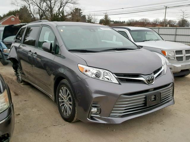 5TDYZ3DC1JS934021 - 2018 TOYOTA SIENNA XLE CHARCOAL photo 1