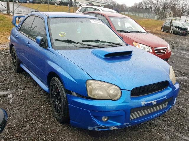 JF1GD29664G504237 - 2004 SUBARU IMPREZA WR BLUE photo 1