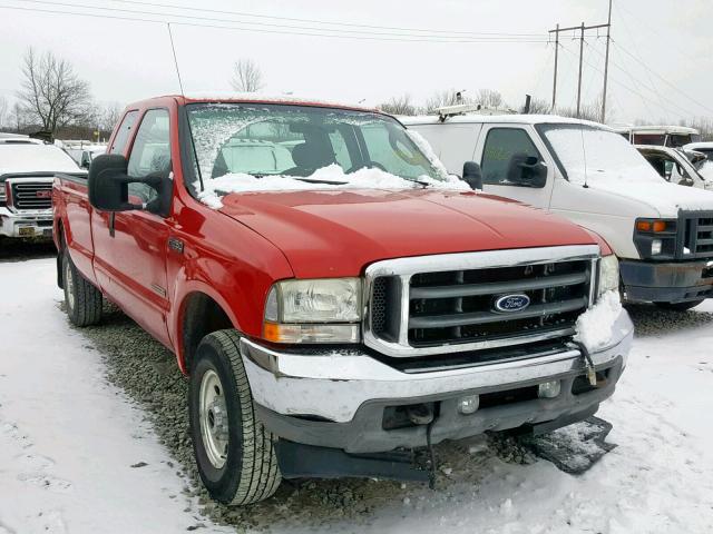 1FTNX21P63ED35246 - 2003 FORD F250 SUPER RED photo 1