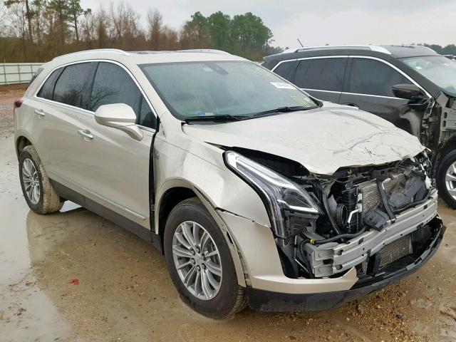 1GYKNBRS6HZ140484 - 2017 CADILLAC XT5 LUXURY GOLD photo 1